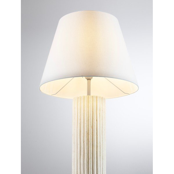 Bijela/krem stojeća svjetiljka od kamenine (visina 150 cm) Bacoo – Nova Luce-image-2