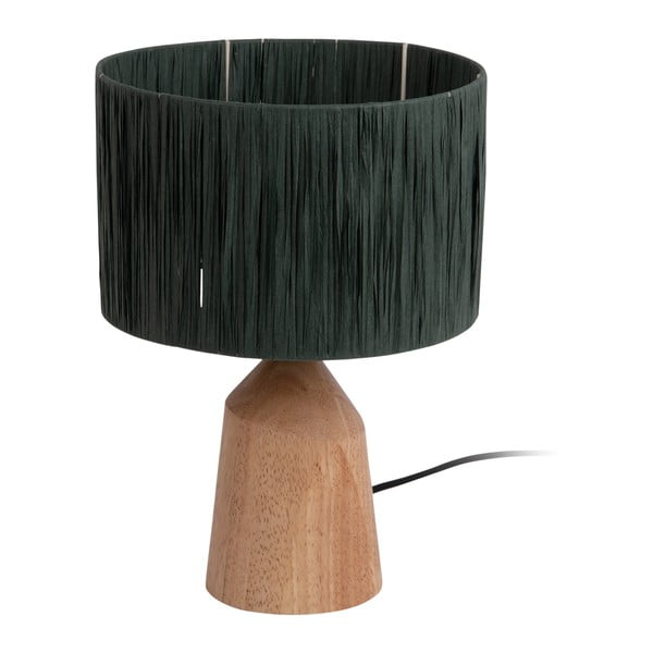 Crna stolna lampa sa sjenilom od papirne špage (visina 35,5 cm)  Sheer Trapeze – Leitmotiv