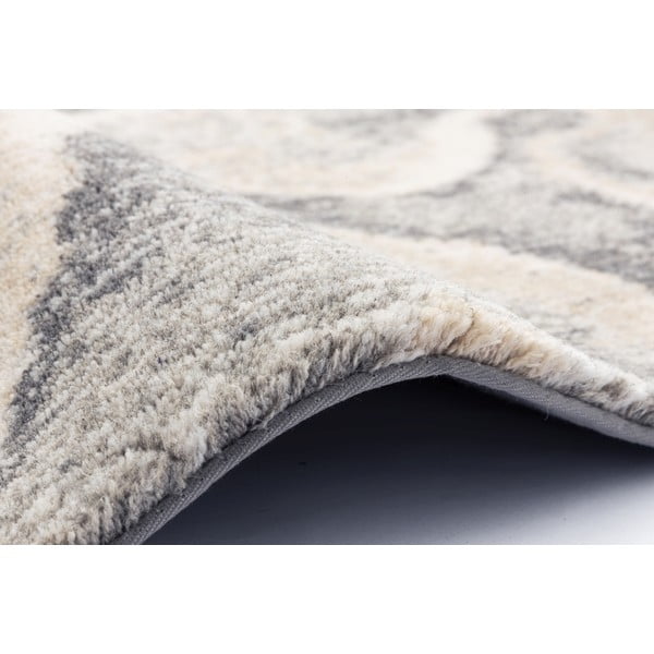 Sivi vuneni tepih 160x240 cm Ros – Agnella-image-2