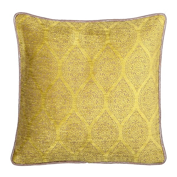 Žuto-bež obostrani jastuk Kate Louise Carmina, 45 x 45 cm
