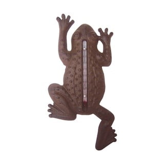 Zidni termometar od lijevanog željeza Esschert Design Frog