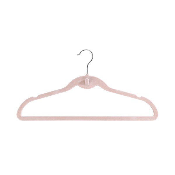 Plastične vješalice u setu od 7 kom Flocked - Wenko-image-2