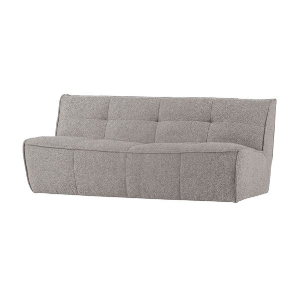 Svijetlo siva sofa od bouclé tkanine 204 cm Cluster – vtwonen-image-2