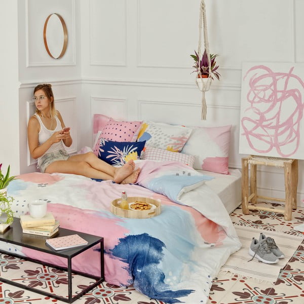 Pamučna navlaka za pokrivač Blanc Tempera, 140 x 200 cm-image-4