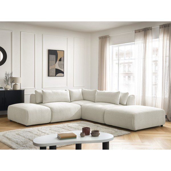 Bijela podesiva kutna garnitura Jana – Bobochic Paris-image-3