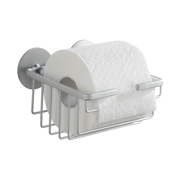 Wenko Alumimium samodržeći stalak za toalet papir, do 40 kg