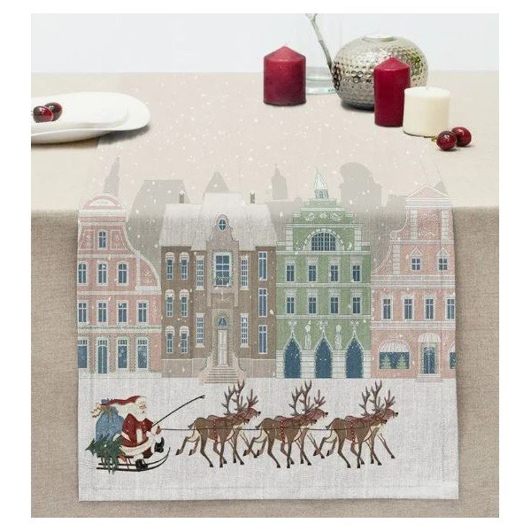 Nadstolnjak s božićnim motivom 45x140 cm Merry Christmas – Mila Home-image-1