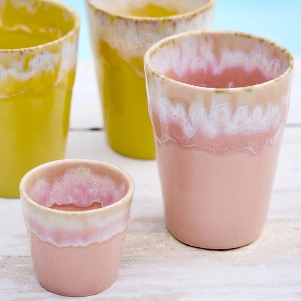 Ružičasta šalica od kamenine za espresso Costa Nova Grespresso-image-3