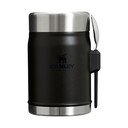 Mat crna termosica od nehrđajućeg čelika za hranu 400 ml Legendary Food Jar + Spork Black 2.0 – Stanley