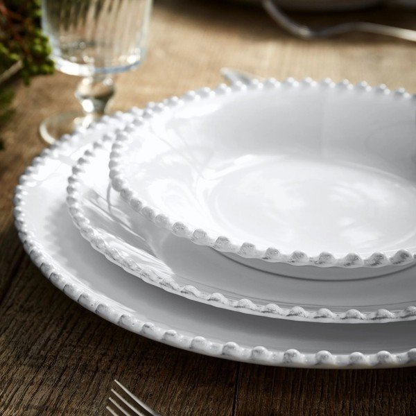 Bijeli tanjur od kamenine ø 34 cm Pearl – Costa Nova-image-2