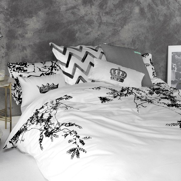 Set od 2 pamučne jastučnice Blanc Royal-image-1