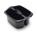 Crna dvostruka kanta Addis Caddy