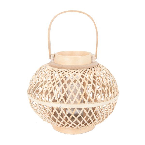 Bambusova lanterna (visina 24 cm) – Ego Dekor