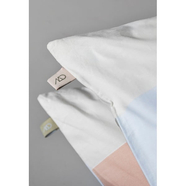 Svijetlo plava posteljina za krevet za jednu osobu/za produženi krevet od pamučnog perkala 140x220 cm Colore – Mette Ditmer Denmark-image-4