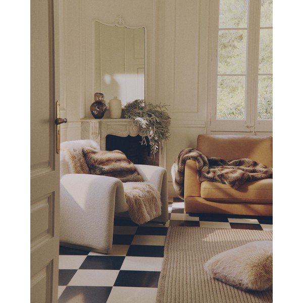 Bež ručno rađen tepih 164,5x235 cm Ardelia – Kave Home-image-1