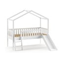 Bijela kućica/povišeni dječji krevet 90x200 cm Dallas - Vipack
