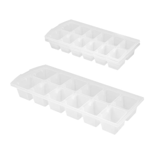 Plastični kalupi za kocke leda u setu 2 kom – Metaltex-image-1