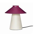 Ljubičasto-bež metalna stolna lampa Chipper - Hübsch
