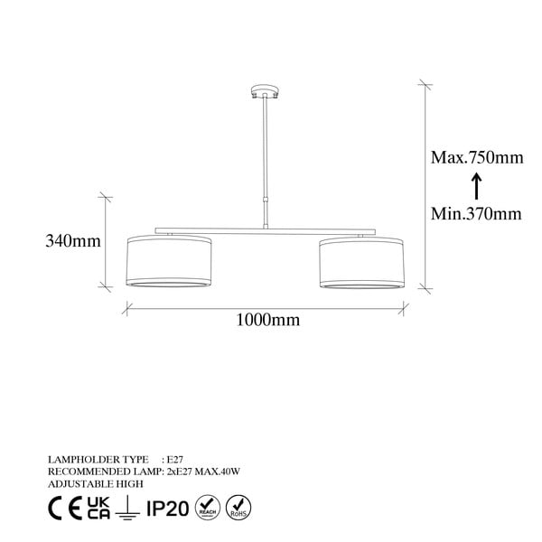 Viseća svjetiljka u zlatnoj boji Way – Opviq lights-image-4