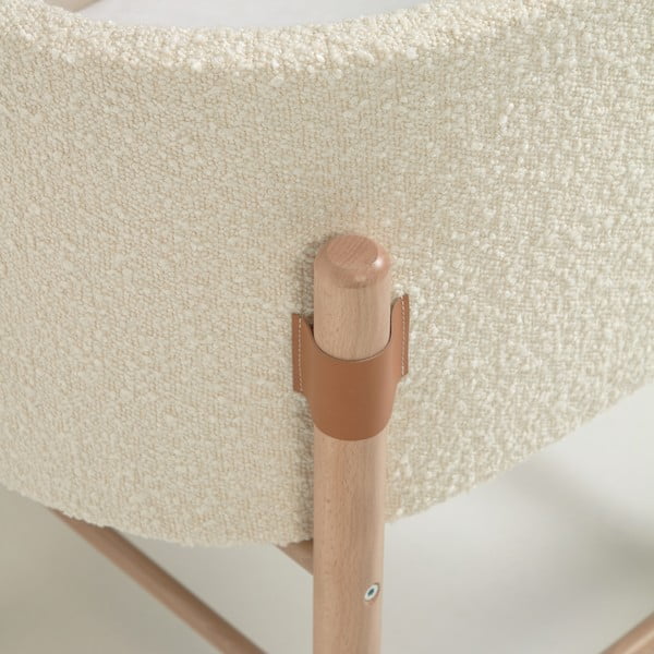 Bijeli dječji krevet 39x72 cm Adara – Kave Home-image-1