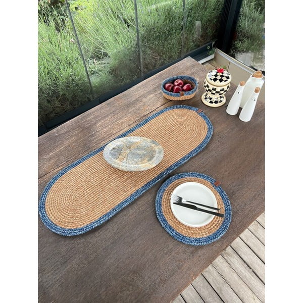 Juten nadstolnjak 35x100 cm Wicker – Mila Home Luxury-image-2