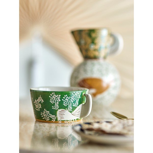 Zelena zdjelica za juhu od kamenine 460 ml Hezha – Bloomingville-image-1