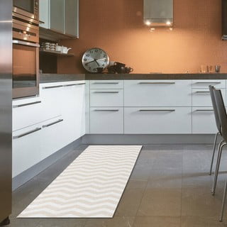 Bež-bijeli gazište Floorita Optical, 80 x 130 cm