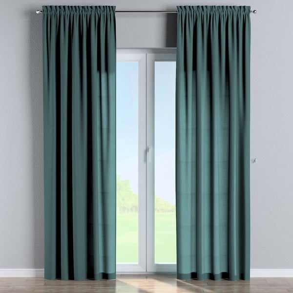 Zelena zavjesa 260x130 cm Nature - Yellow Tipi-image-1