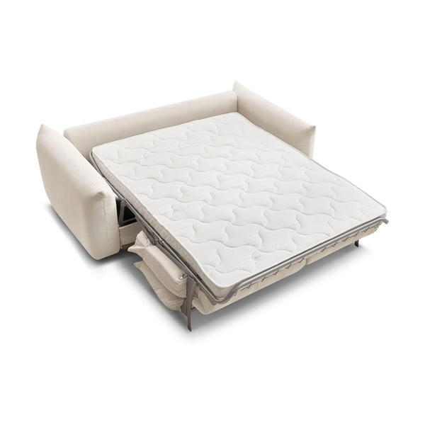 Krem sklopiva sofa 234 cm Ernest – Bobochic Paris-image-4