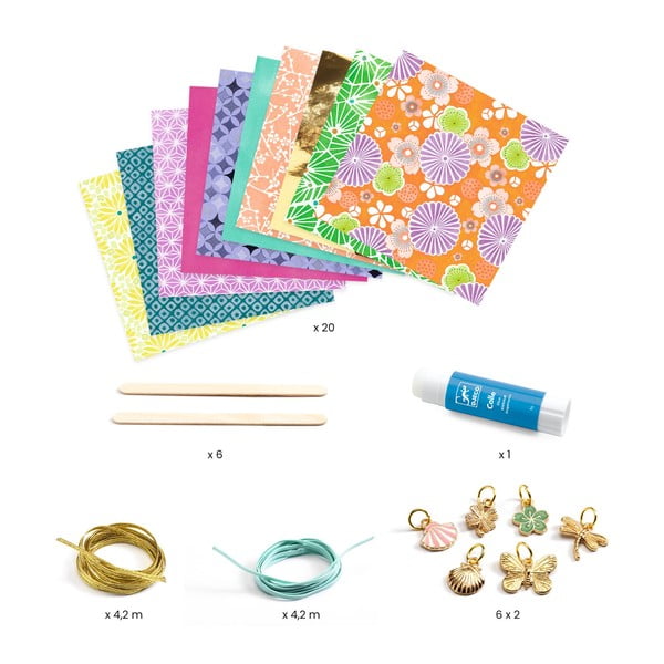 Set za izradu papirnatih narukvica Djeco-image-1