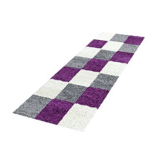 Ljubičasta/siva staza 80x250 cm Life – Ayyildiz Carpets