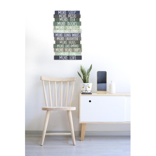 Ukrasni znak 30x50 cm I Want More – Really Nice Things-image-2