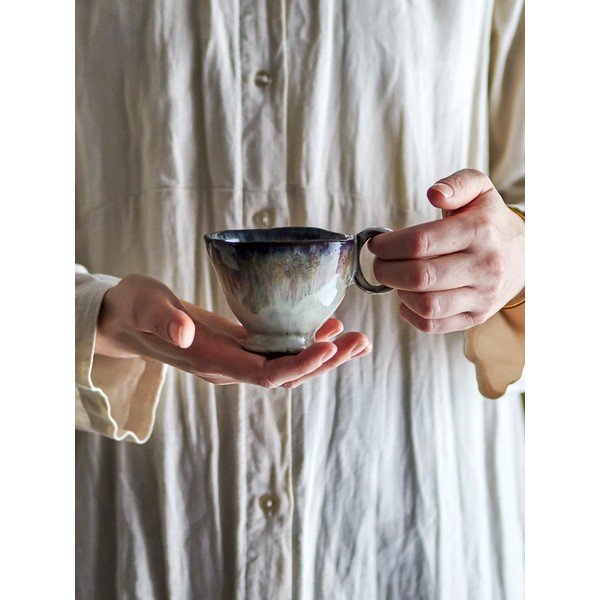 Bež šalica od kamenine 175 ml Imogen – Bloomingville-image-2