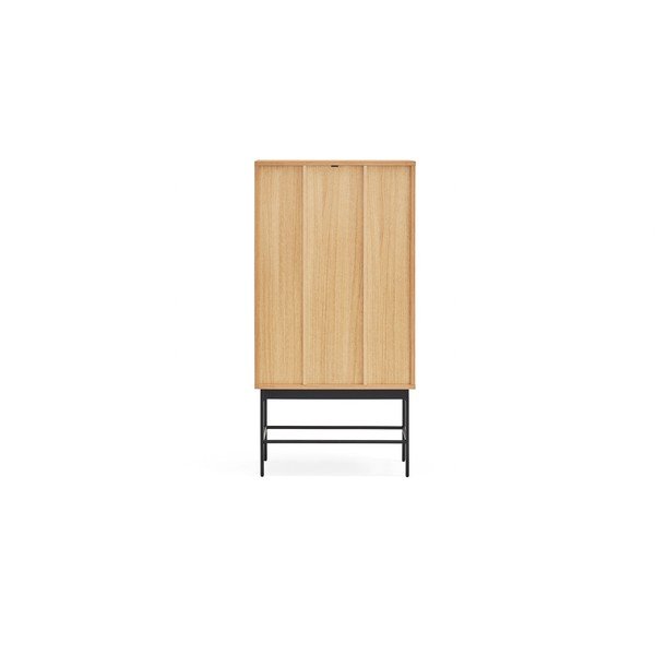Komoda s hrastovim furnirom Teulat Blur širine 70 cm-image-4