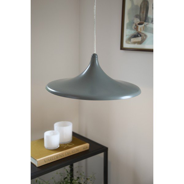 Siva metalna LED viseća svjetiljka s mogućnosti zatamnjivanja ø37x13 cm Beam – Markslöjd-image-1