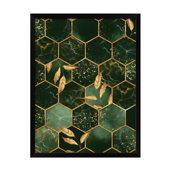 Poster 30x40 cm Honeycomb
