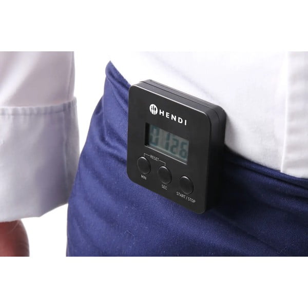 Crni digitalni mjerač vremena s Hendi magnetom-image-2