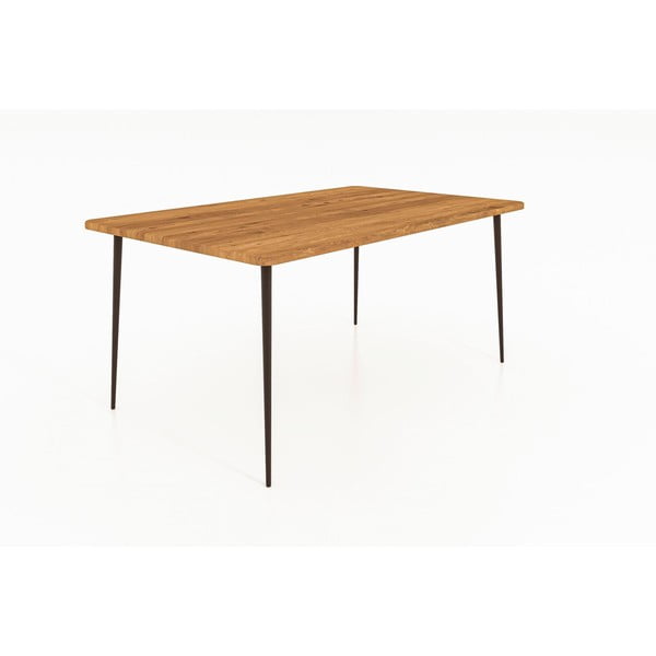 Blagovaonski stol od hrastovine 160x90 cm Kula - The Beds