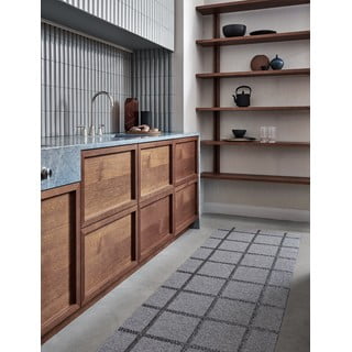 Siva unutarnja i vanjska staza 70x300 cm Ada Grey – Pappelina