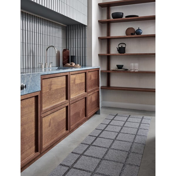 Siva unutarnja i vanjska staza 70x150 cm Ada Grey – Pappelina-image-1