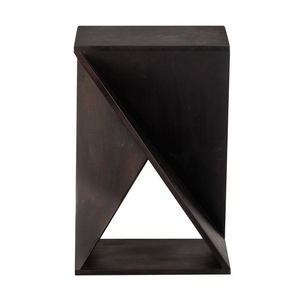 Pomoćni stol od masivnog bagrema 41x41 cm Ikem – WOOOD-image-2