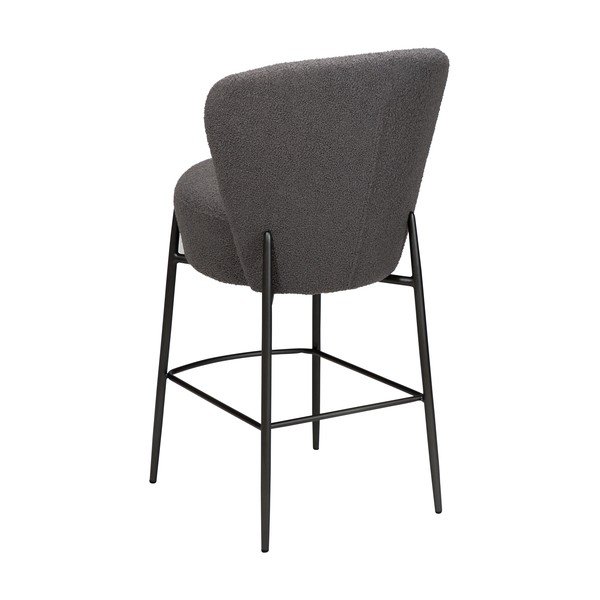 Siva barska stolica (visine sjedala 68 cm) Orbit – DAN-FORM Denmark-image-3