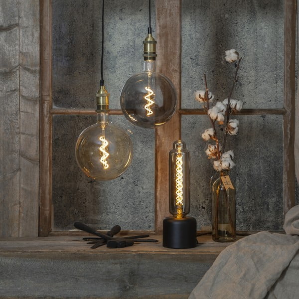 LED žarulja s mogućnosti zatamnjivanja s toplim svjetlom E27, 3 W Industrial Vintage – Star Trading-image-1