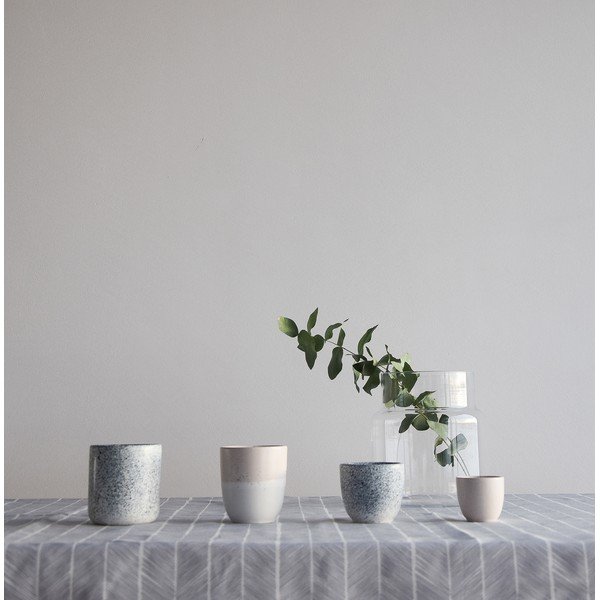 Bijelo-crna šalica ÅOOMI Mess, 400 ml-image-1