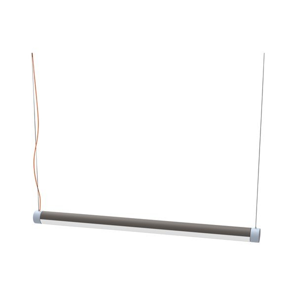 Siva LED viseća svjetiljka s mogućnosti zatamnjivanja Interplay – Hübsch-image-3