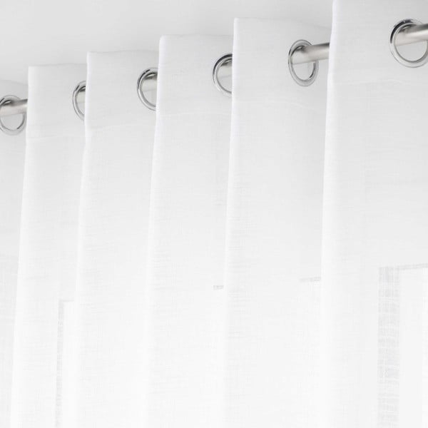 Bijela prozirna zavjesa 400x240 cm Haltona – douceur d'intérieur-image-1