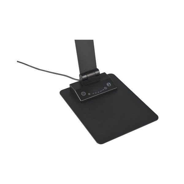 Crna LED stolna lampa s mogućnosti zatamnjivanja (visina 72 cm) Travis – Trio-image-4