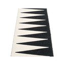 Crno-bijela unutarnja i vanjska staza 70x150 cm Vivi Black – Pappelina