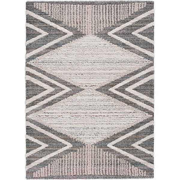 Smeđe-sivi tepih Universal Farah Geo, 120 x 170 cm