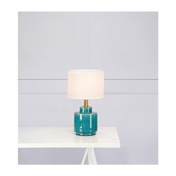 Plavo-bijela stolna lampa Markslöjd Cous-image-2